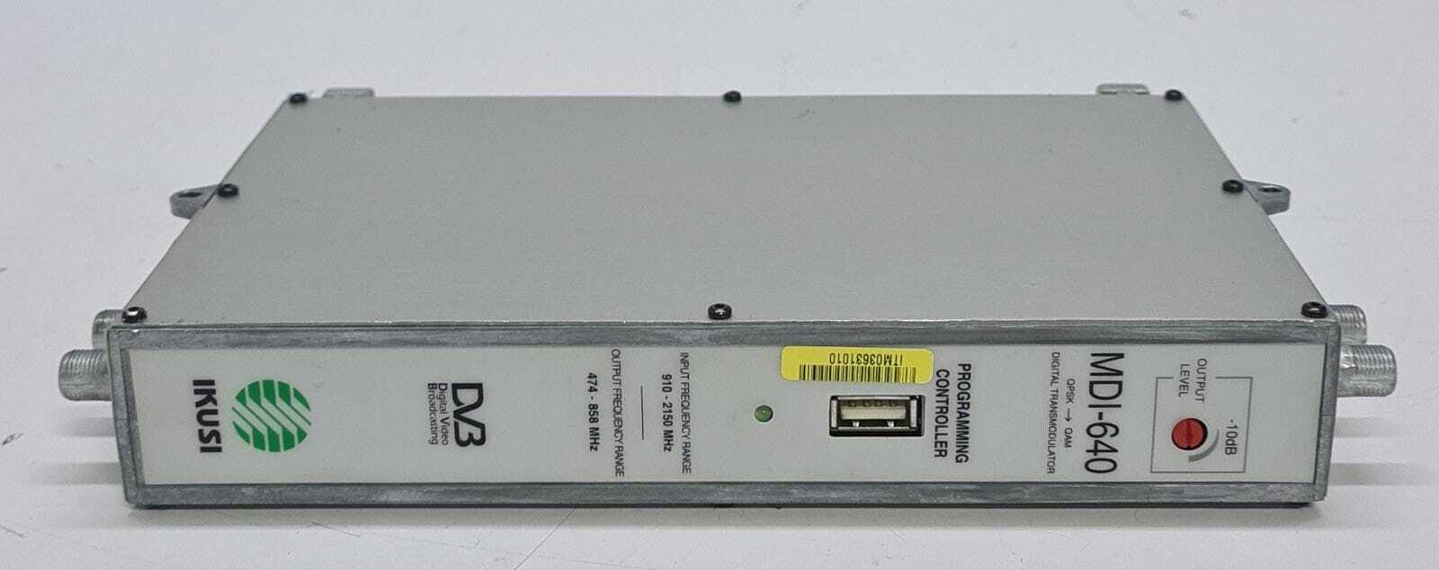 Ikusi MDI-640 DV3 Digital Video Broadcasting 474-858 MHz