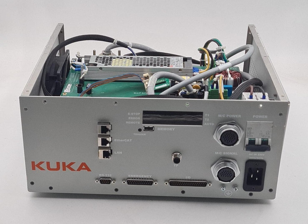 KUKA KR6 ROBOT CONTROLLER PRDrWU007TEC0400z-01 / SERVOTRONIX POWER **AS-IS**