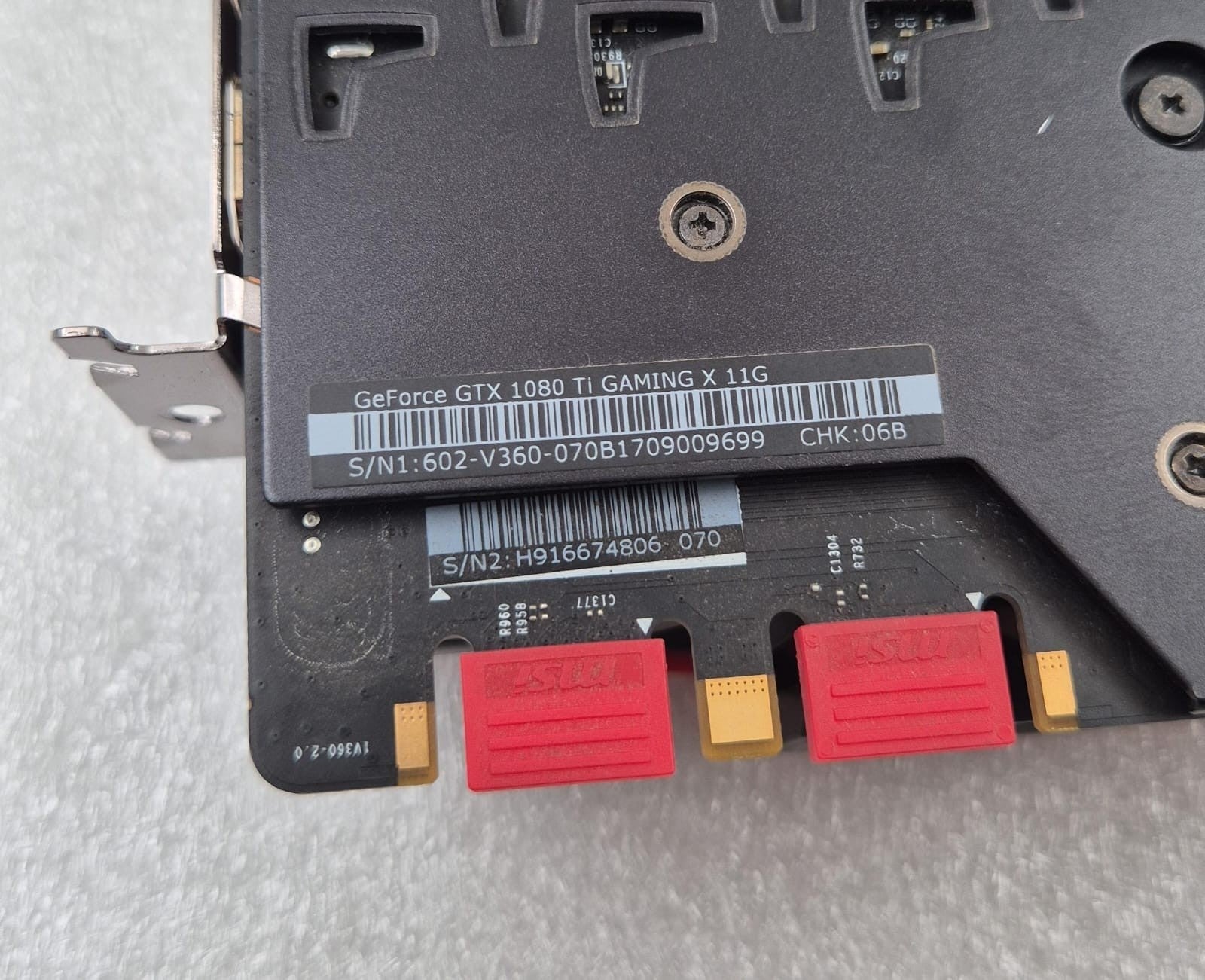 msi GeForce GTX 1080 Ti GAMING X 11GB GDDR5X Graphics Card Video DVI HDMI