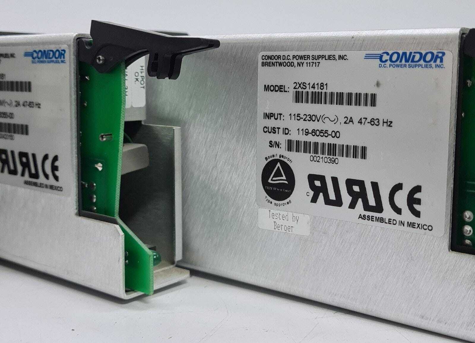 Grass Valley 8900 Series 10 Slot Frame w/ 10x 8802 & 2x Condor 2XS14181 PSU