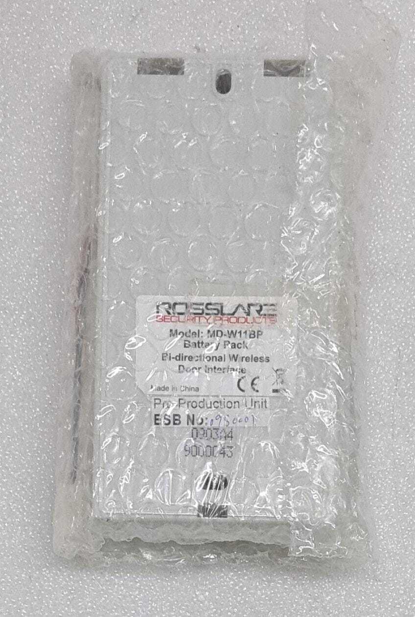ROSSLARE Security MD-W11BP Battery Pack Wireless Door Interface Access Control