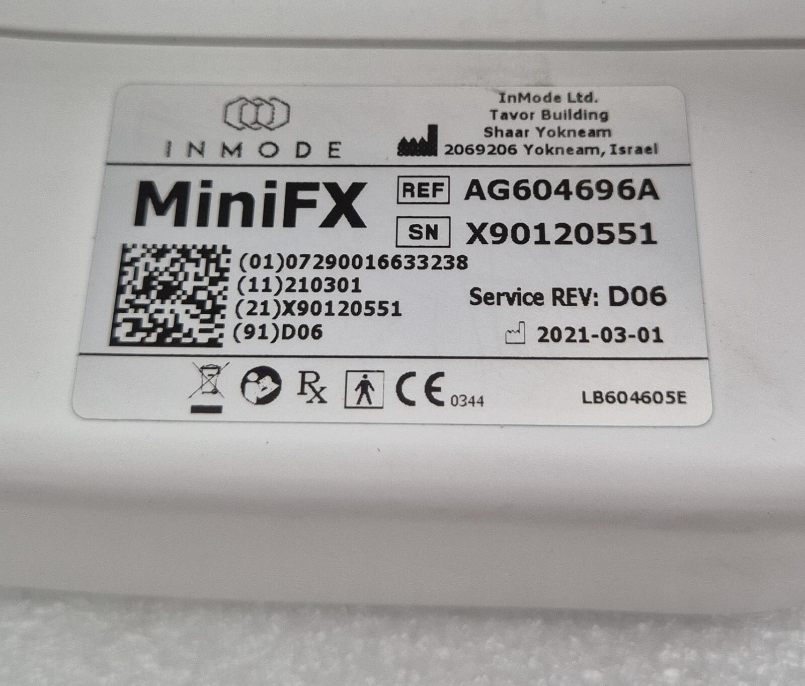 INMODE MiniFX AG604696A Handpiece Applicator