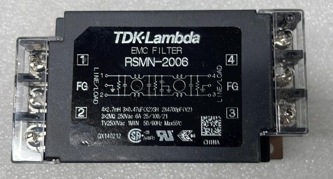 TDK Lambda RSMN 2006 EMC FILTER