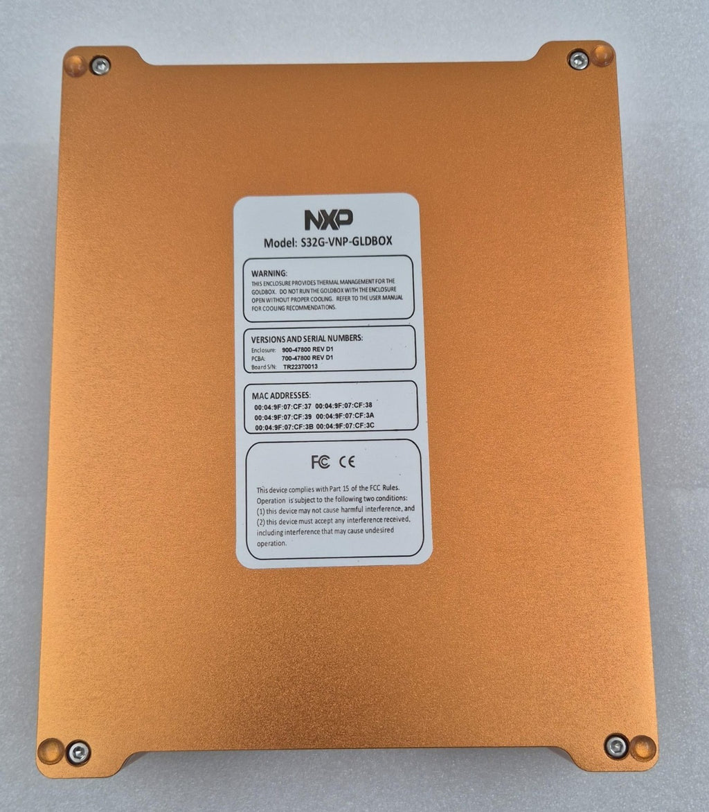 *NEW* NXP S32G-VNP-GLDBOX Development Platform Vehicle Network Processor