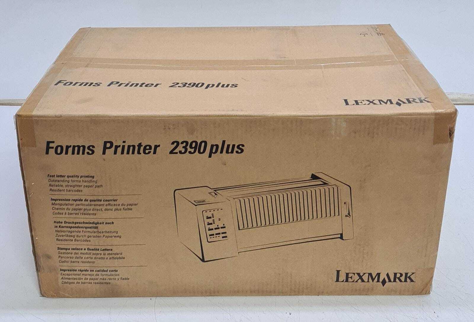 NEW - LEXMARK FORMS PRINTER 2390 PLUS 300CPS DOTPR DOT MATRIX SP 110V