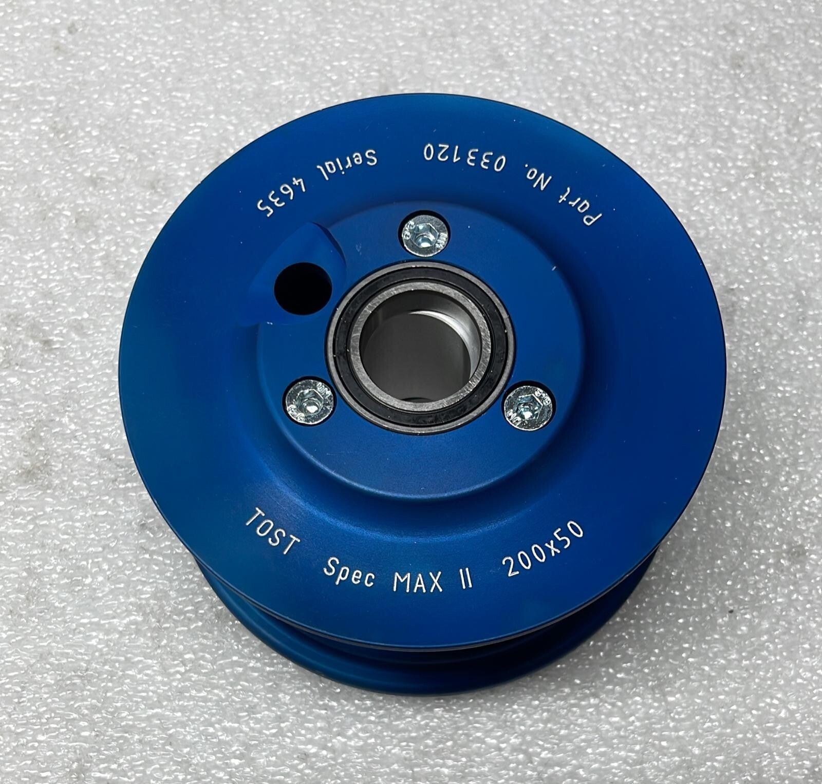 TOST SPEC MAX II 200X50 P/N 033120