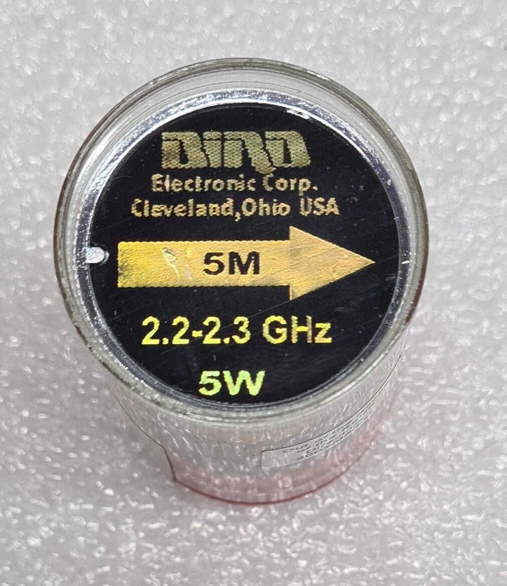 NEW SEALED- Bird Electronic Wattmeter Element Slug 5M 2.2-2.3 GHz 2200-2300 5W