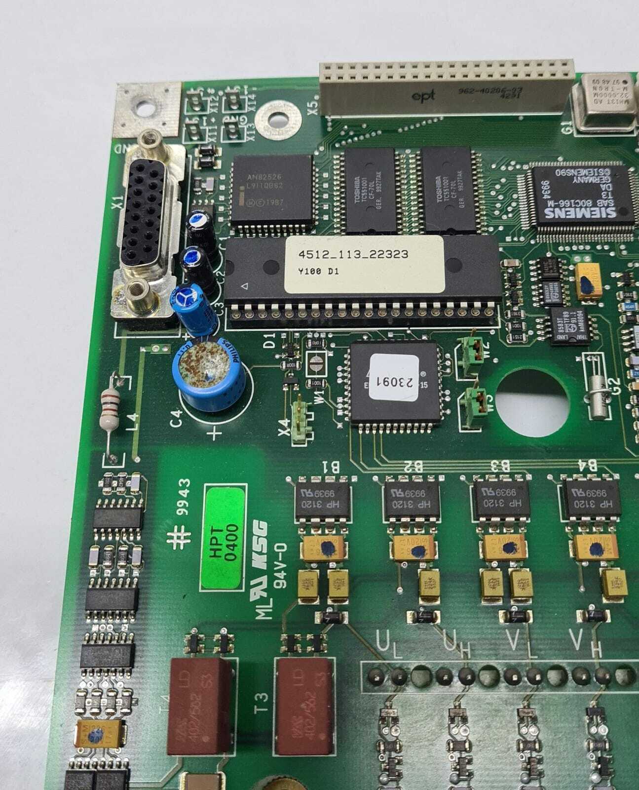 Philips X-ray Control Board 4512 108 09743 W/ Eupec BSM25GD120DN2E3224