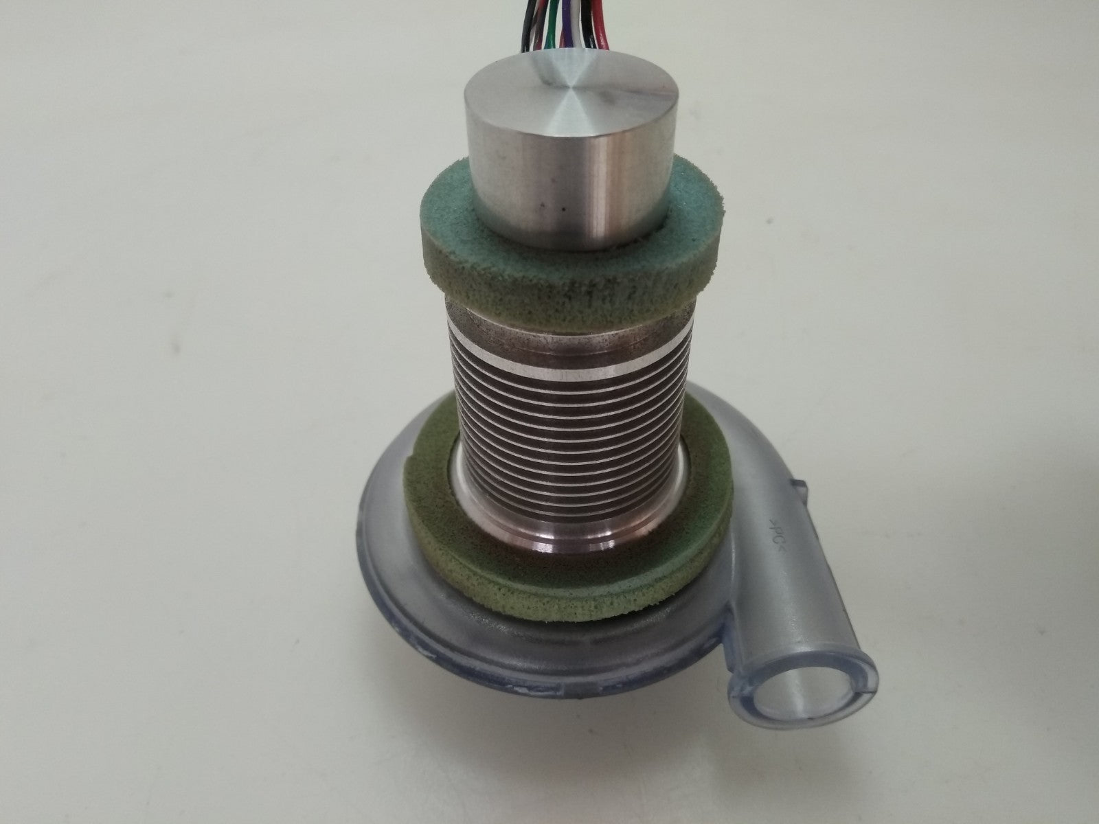 Micronel 24V radial air blower side profile