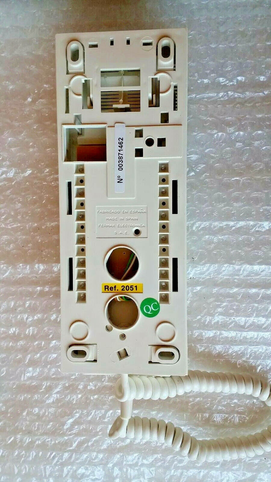 Fermax Electronica Intercom Hand Set For Fermax Door Entry Systems  Ref 2051