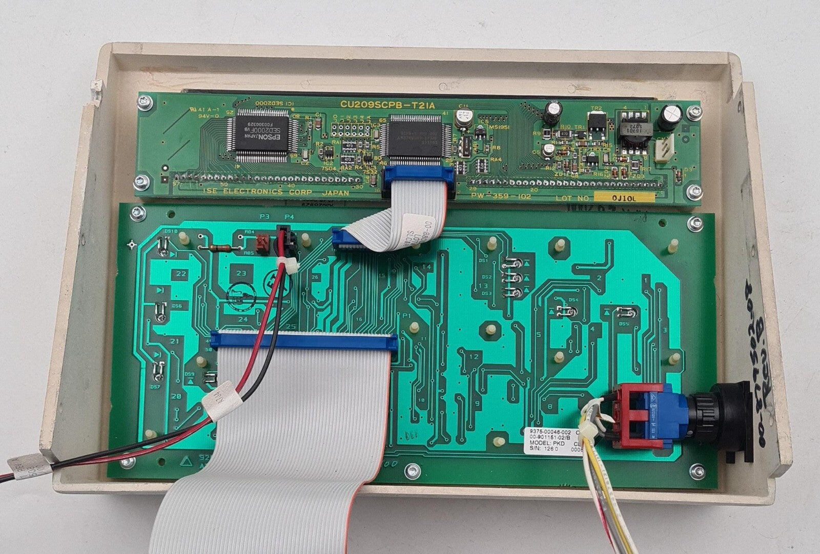 GE CONTROL PANEL KEYPAD PKD 9375-00046-002 00-901151-02/B *RIGHT*
