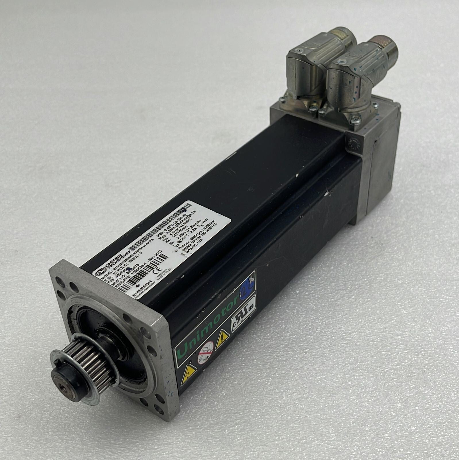 CONTROL TECHNIQUES UNIMOTOR 070UDD200XBCRA078140-SHPA Motor