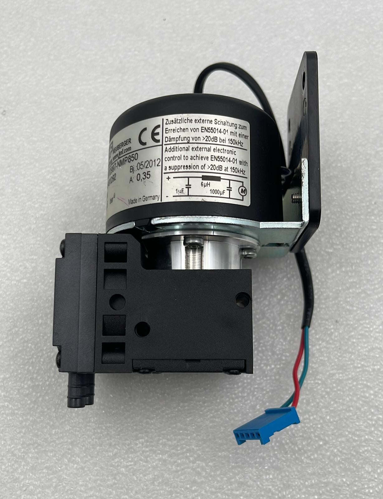 KNF Micro Diaphragm Pump PM22997-NMP850 VideoJet