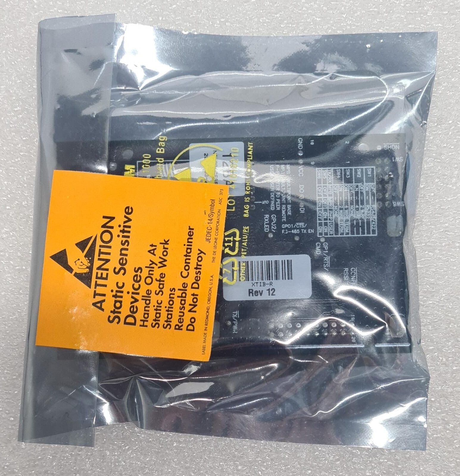 NEW- DIGI XTIB-R REV 12 M100438 Interface Development Tools  9XTend RS-232/485