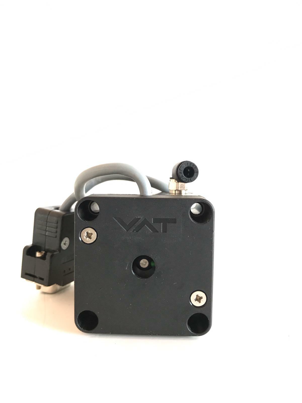 Vat Valve 338841/0004 With Pneumatic Nc Actuator And 9 Way D Sub Plug Connector