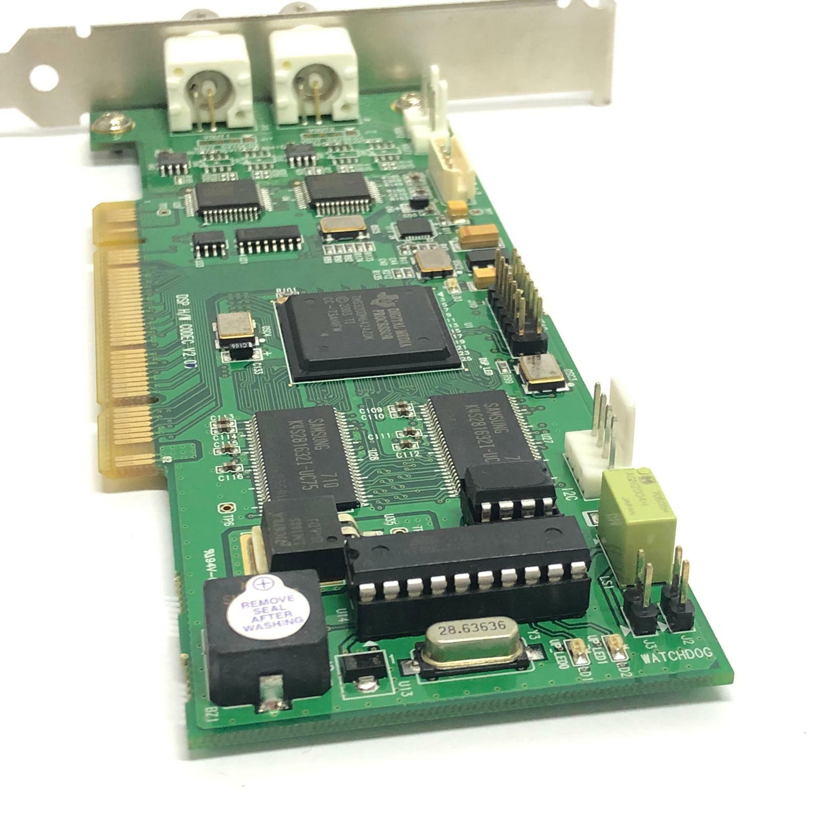 WATCHDOG 240 fps H.264 HD-SDI DVR Card DSP H/W CODEC PCI