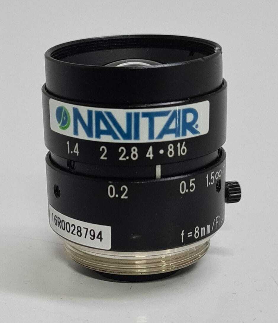 NAVITAR f=8mm/F1.4 C-mount Camera Lens for CCTV