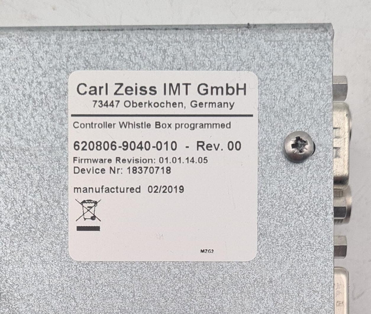 Carl Zeiss Controller Whistle Box Programmed 620806-9040-010 Drive Module