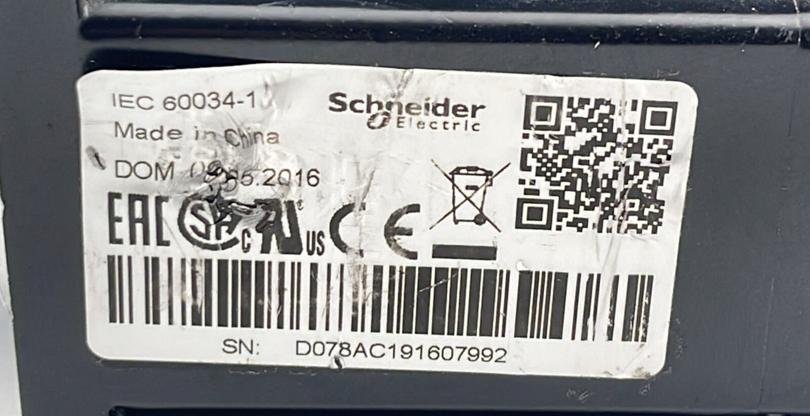 Schneider BCH2LD0233CA5C Servo Motor 230V