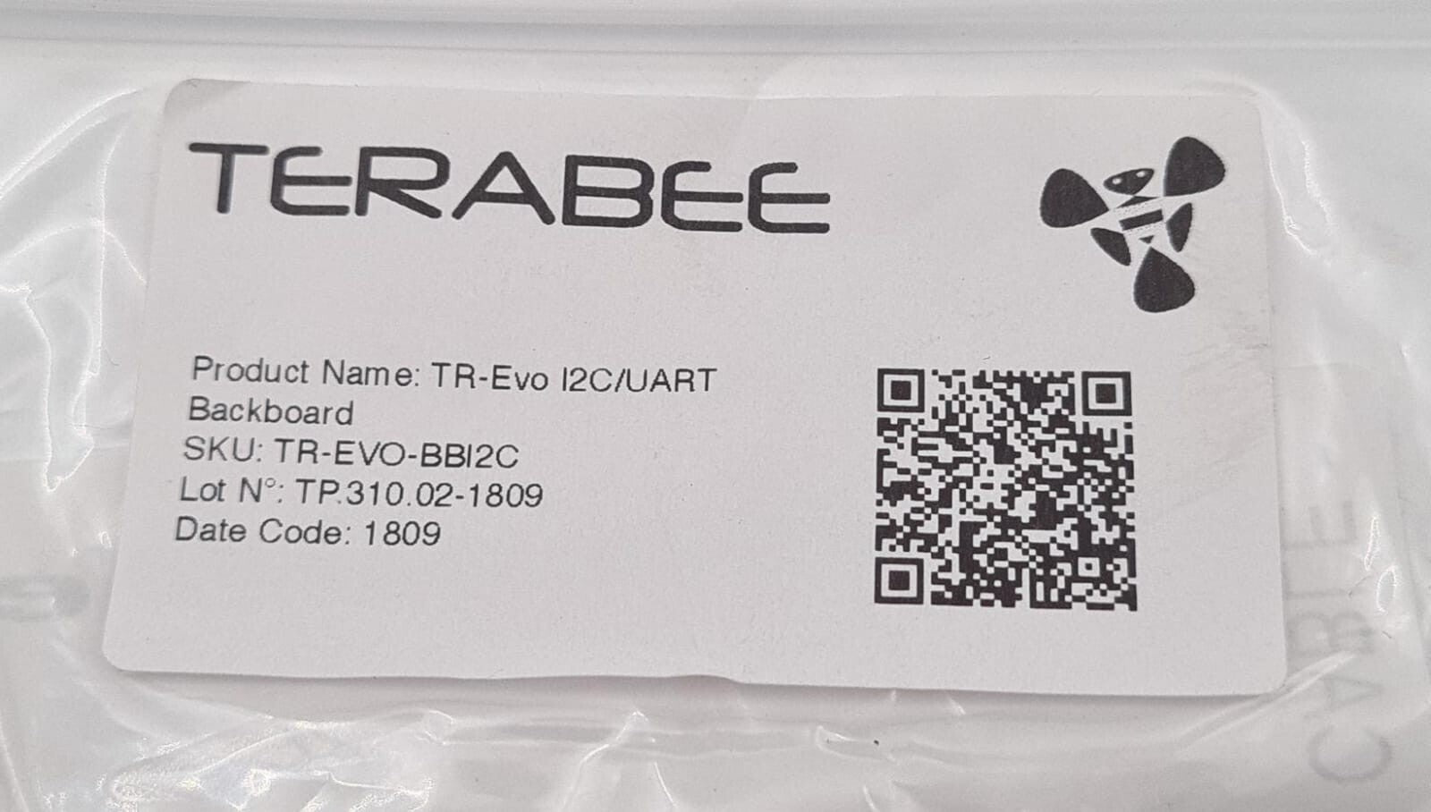 NEW - TERABEE TeraRanger TR-Evo I2C/UART Backboard TR-EVO-BBI2C + Cable