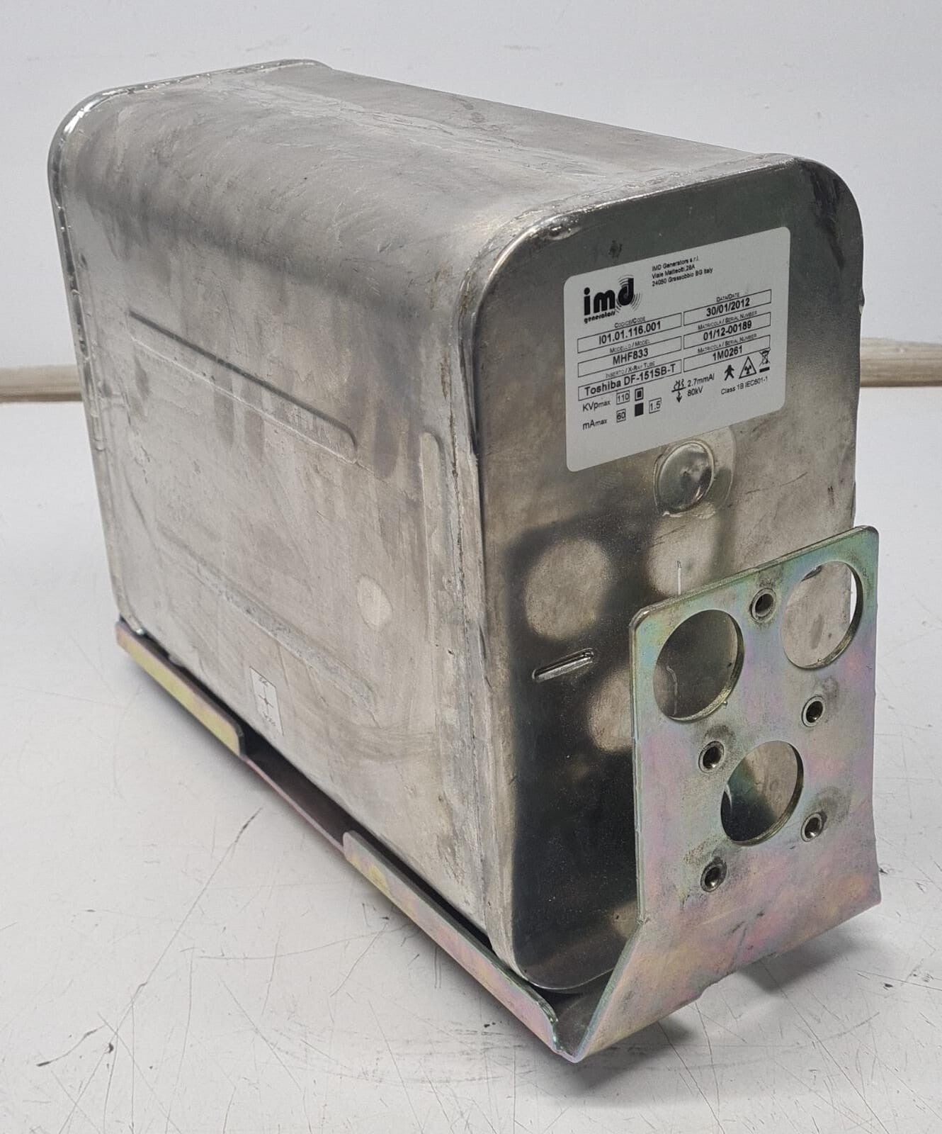 imd I01.01.116.001 MHF833 X-RAY TUBE Toshiba DF-151SB-T for PHILIPS Practix