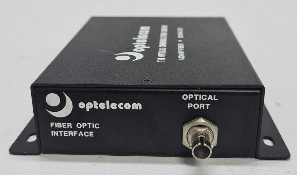 Optelecom 21515-5 REV E Audio Video Receiver Fiber Optic Interface