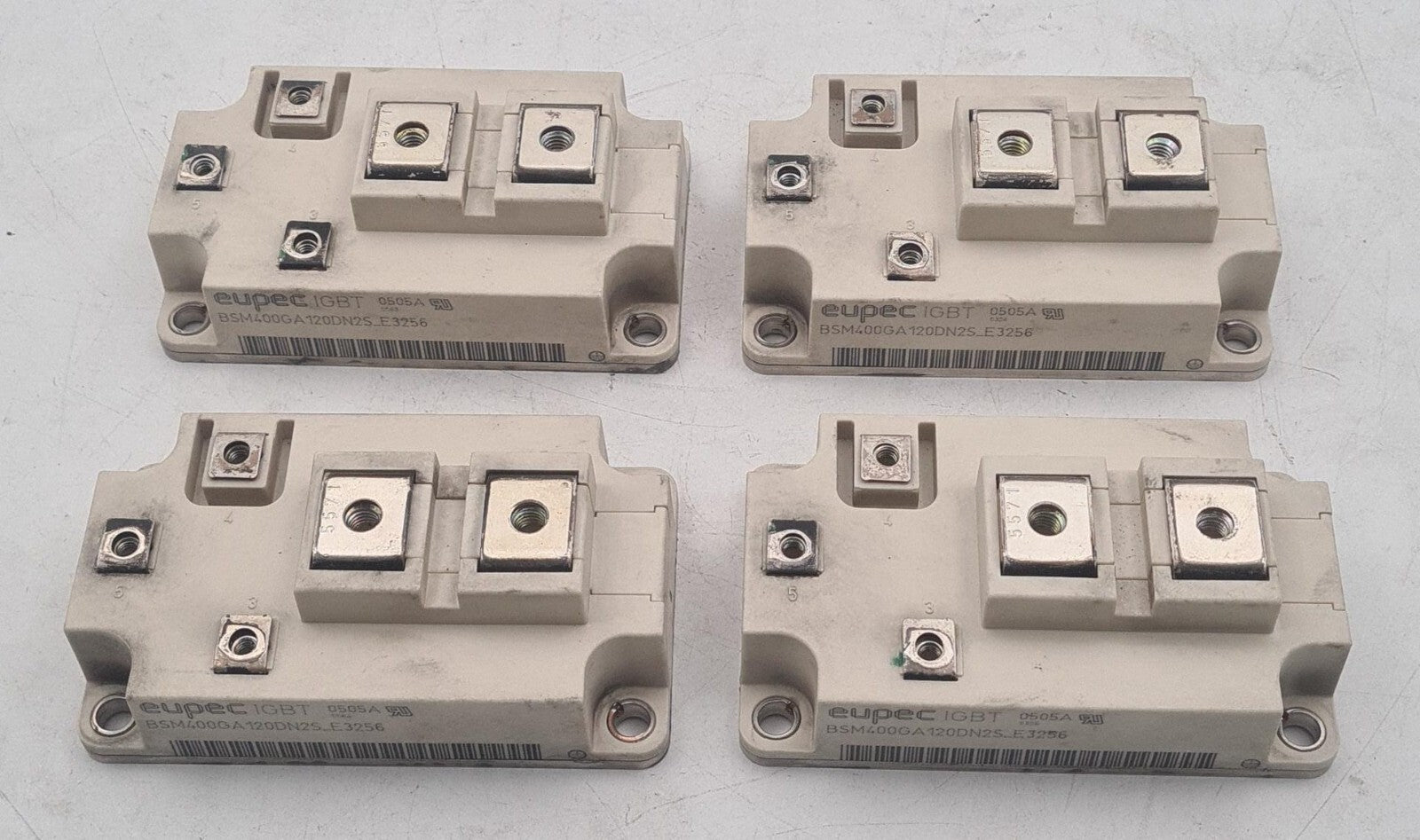 [LOT OF 4] EUPEC IGBT 0505A BSM400GA120DN2S_E3256 Power Supply Module