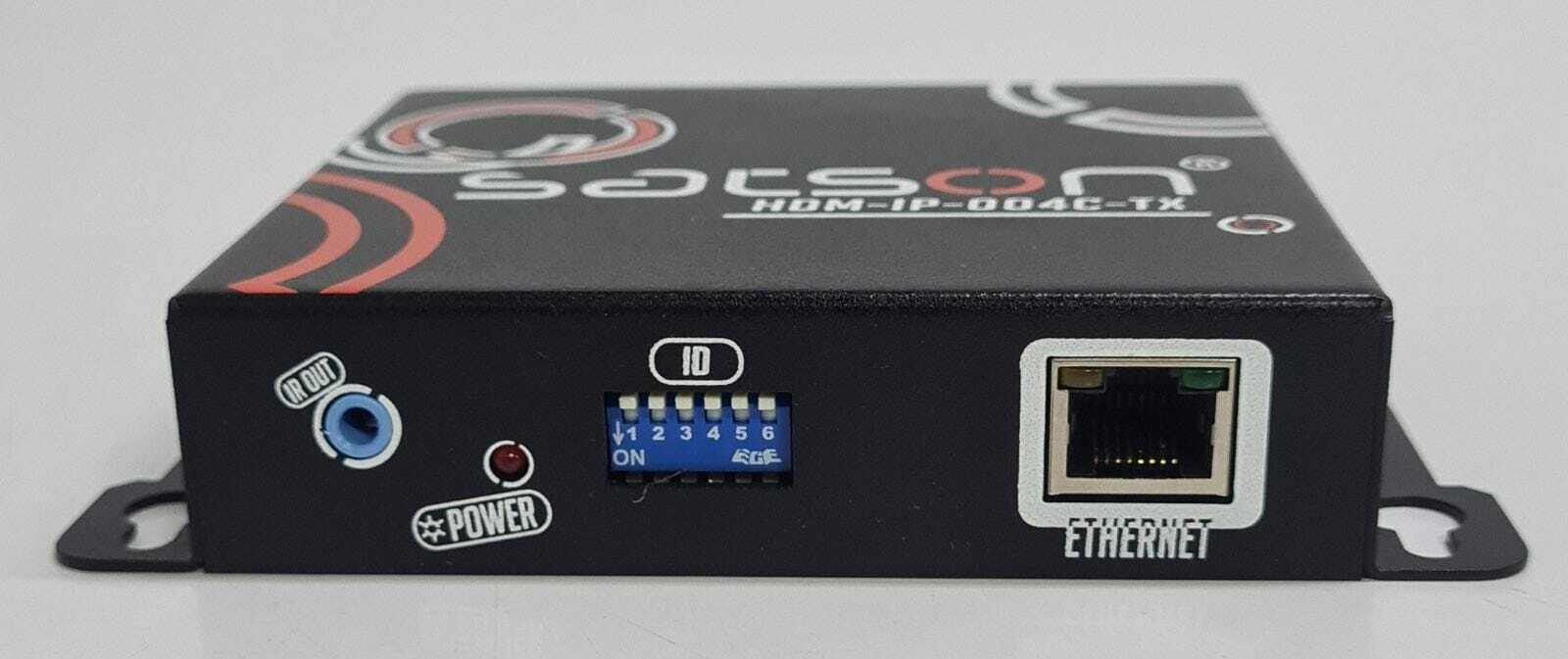 NEW - Satson HDM-IP-004C-TX HDMI Over IP Multicast System W/ Power Supply CP0520