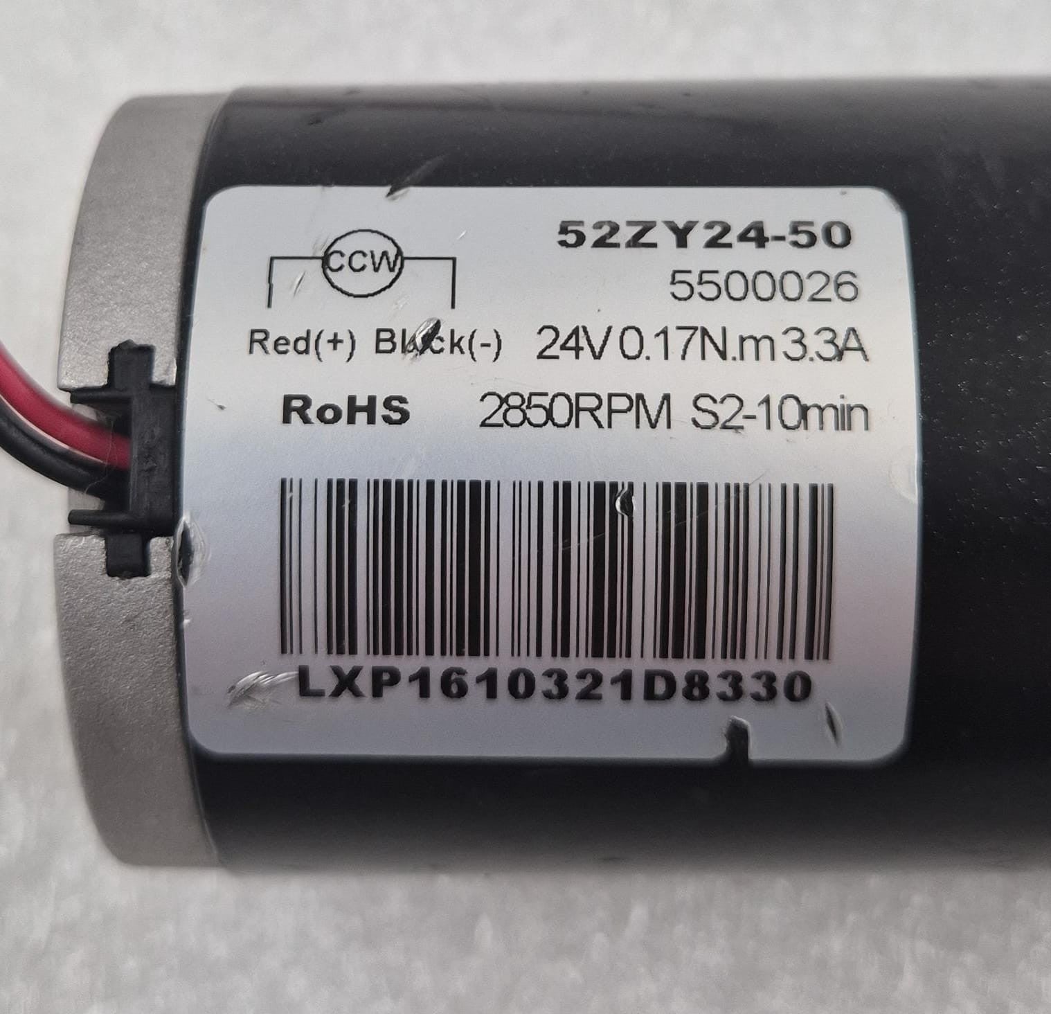 *TESTED* Maytronics Pump Motor 5500026 52ZY24-50 24VDC for Dolphin Pool Robot