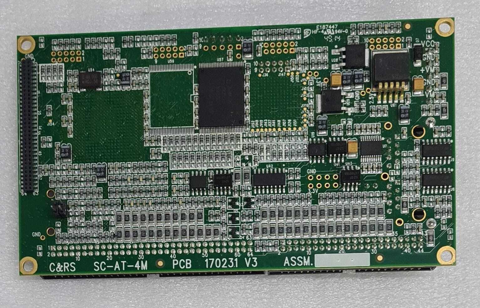 C&RS SC-AT-4M PCB 170231 V3 015033 Rev. 3.2 Board 4-Axis Control Unit ELMO
