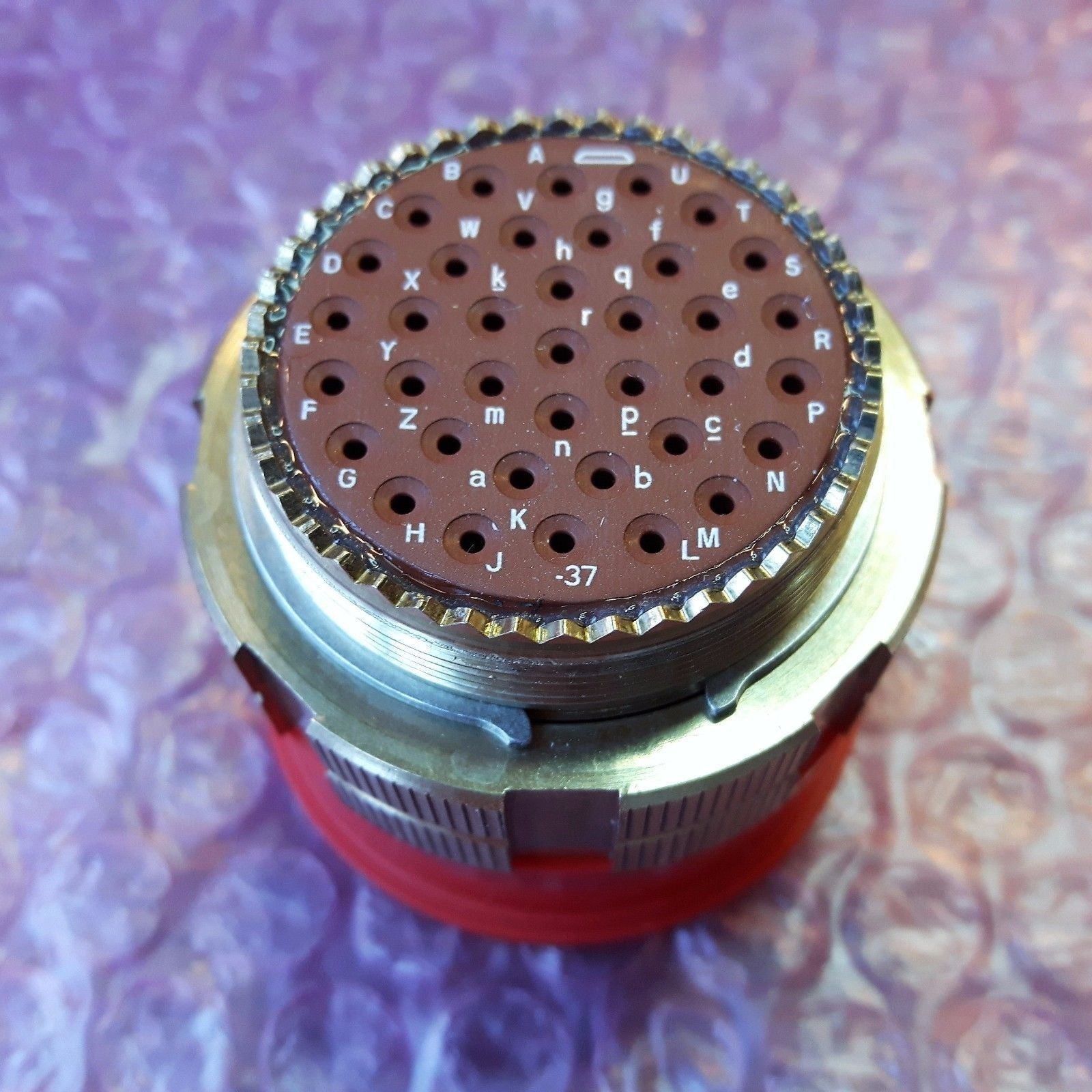 Amphenol TVS06RB-25-37PN Mil Spec Connector Plug With Contacts