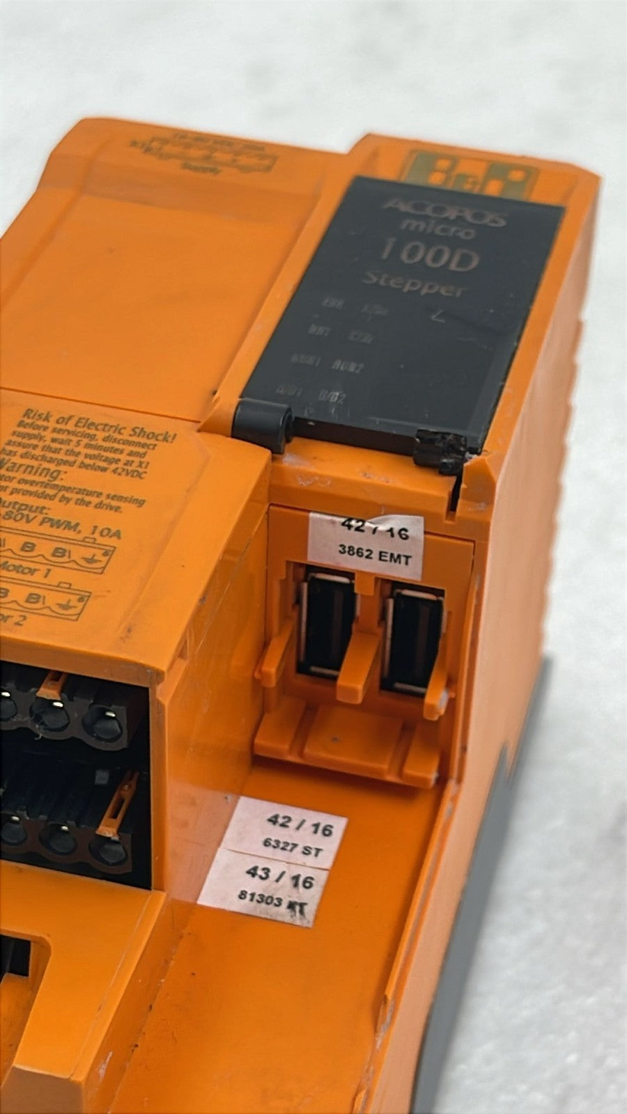 B&R Automation ACOPOS Micro 100D Servo Drive 80SD100XD.C0XX-01 **AS IS