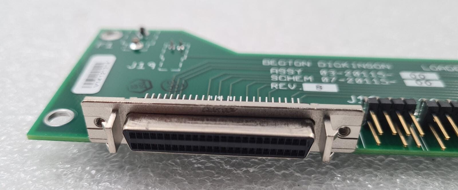 Becton Dickinson BD Loader Interface Assy Board 03-20115 | 07-20115