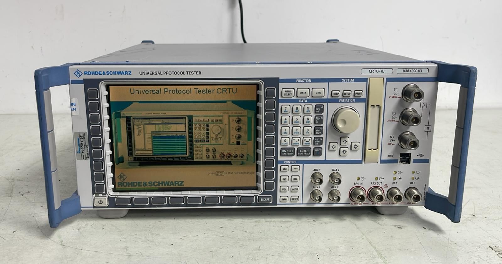 Rohde & Schwarz CRTU-RU Universal Protocol Tester 1138.4000.83