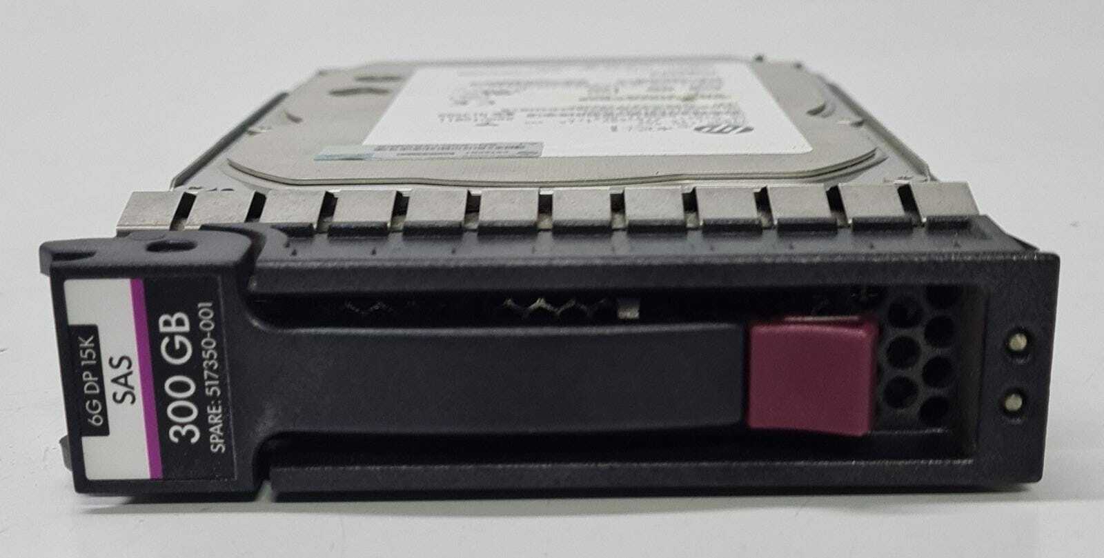 HP 300GB 15K SAS 533871-001 516832-001 6G DP 517350-001 Memory EF0300FATFD