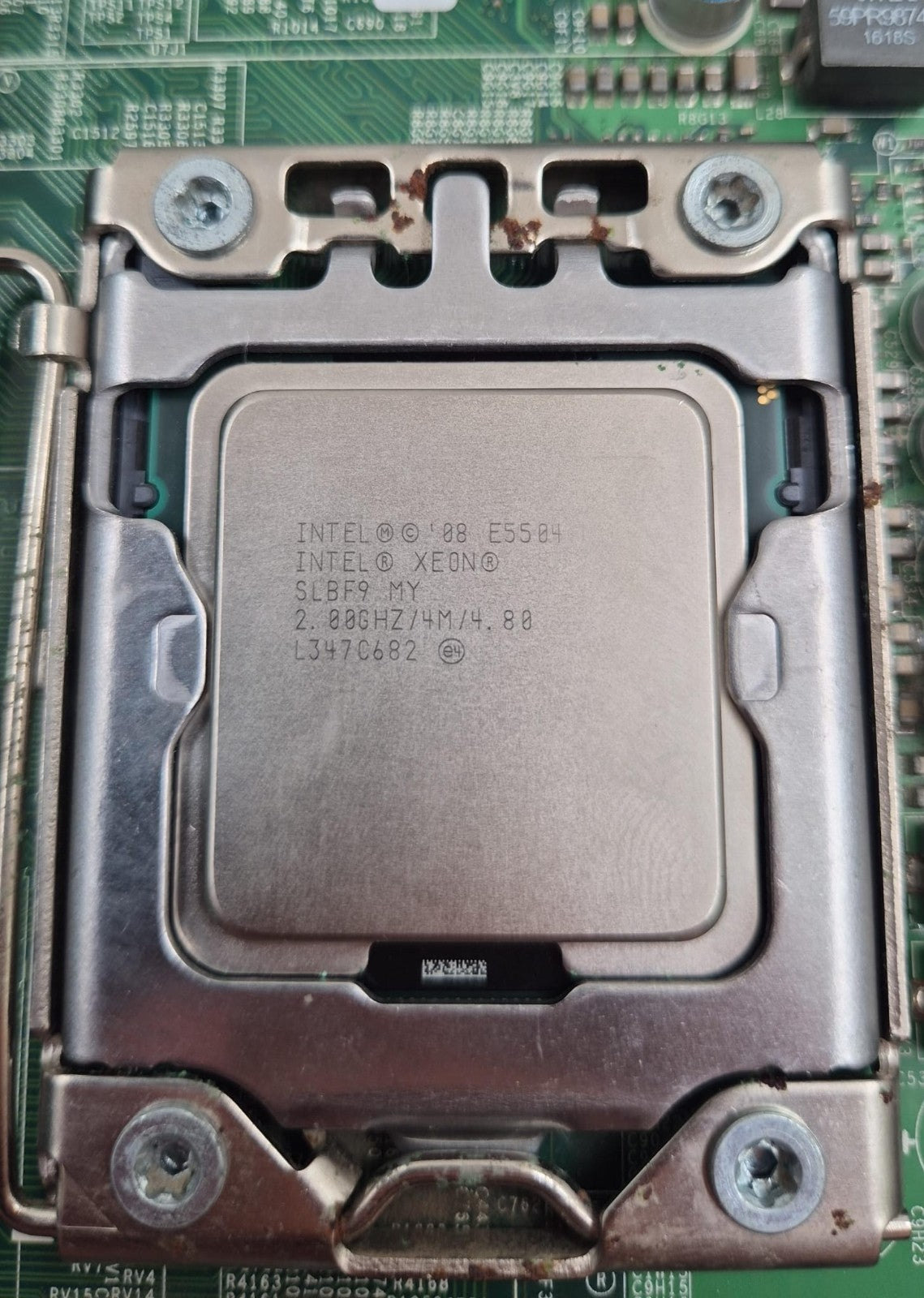 SUPER X8DA6-SA009A Motherboard W/ 6* 4GB & 2* CPU & I/O Shield for Siemens