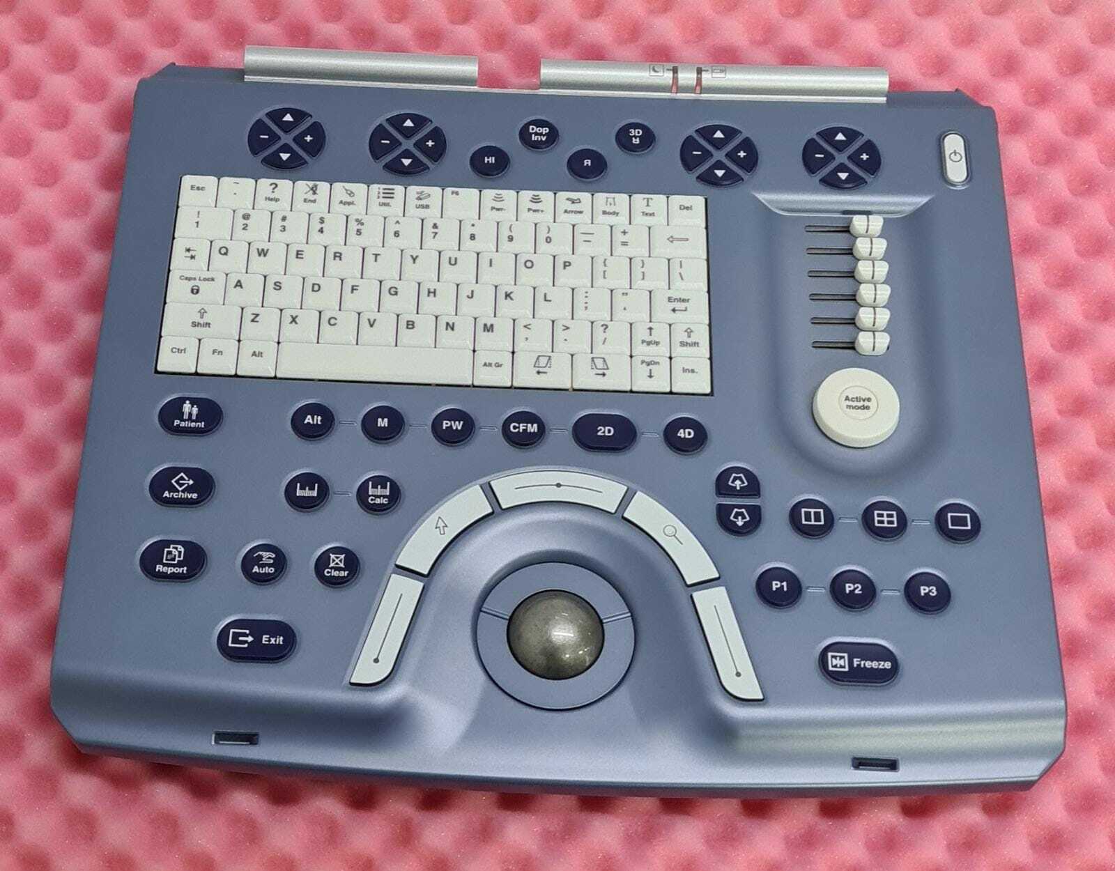 GE Voluson-e / i RAFI LAGE 6 GPU51b 3.97.000.142 Ultrasound Keyboard Front Panel