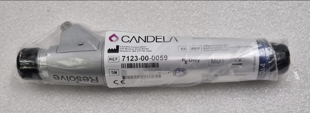 Candela PICOWAY RESOLVE 1064 nm 7123-00-0059 HP handpiece laser system Delivery