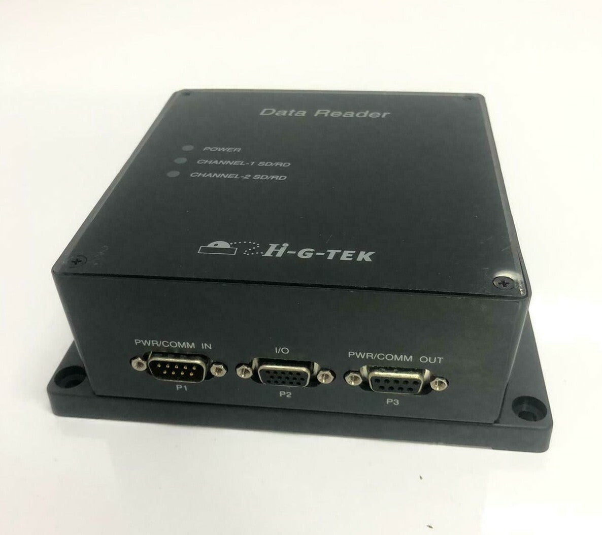 H G Tek Data Reader 2 Channels Sd Rd Ig Rs 43 916 Sn 0823132179