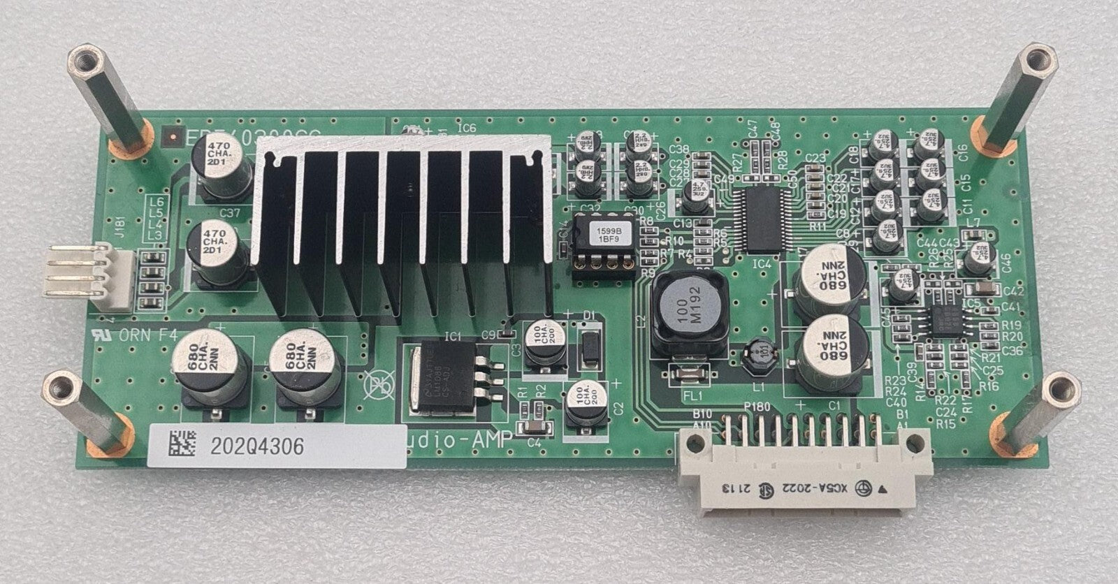 Hitachi ALOKA EP540300CC Audio-AMP PCB Board to Prosound 7 Ultrasound System a7