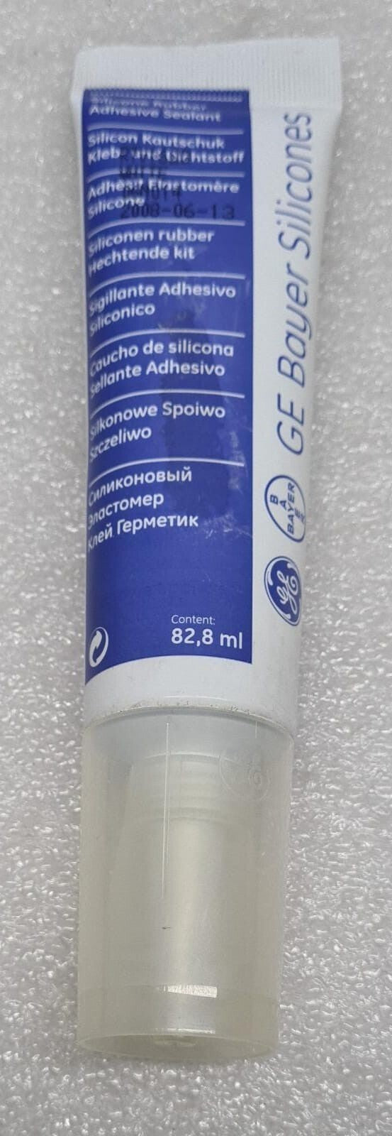GE Bayer Silicones RTV162Q 06N014 WHITE Silicone Rubber Adhesive Sealant 82.2 ml
