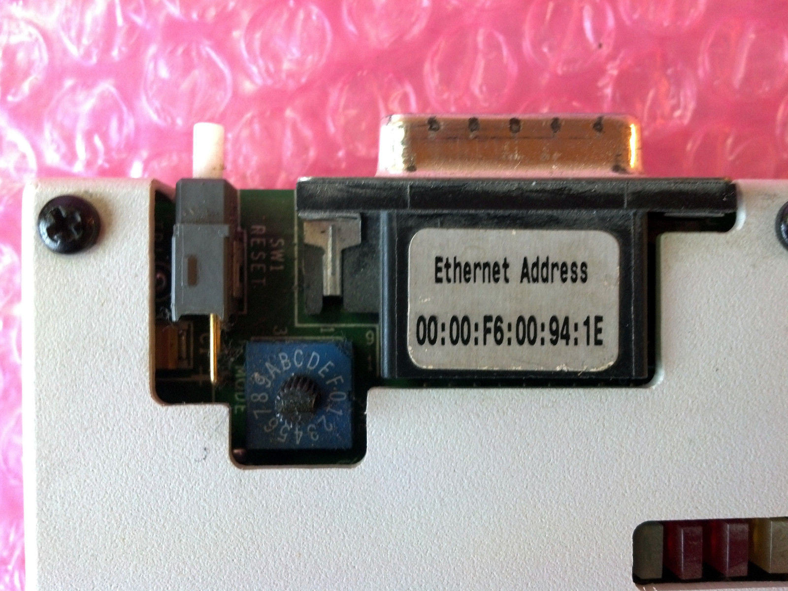 Applied Microsystems Corporation 700 75265 0 Hss Ethernet Communications Adapter