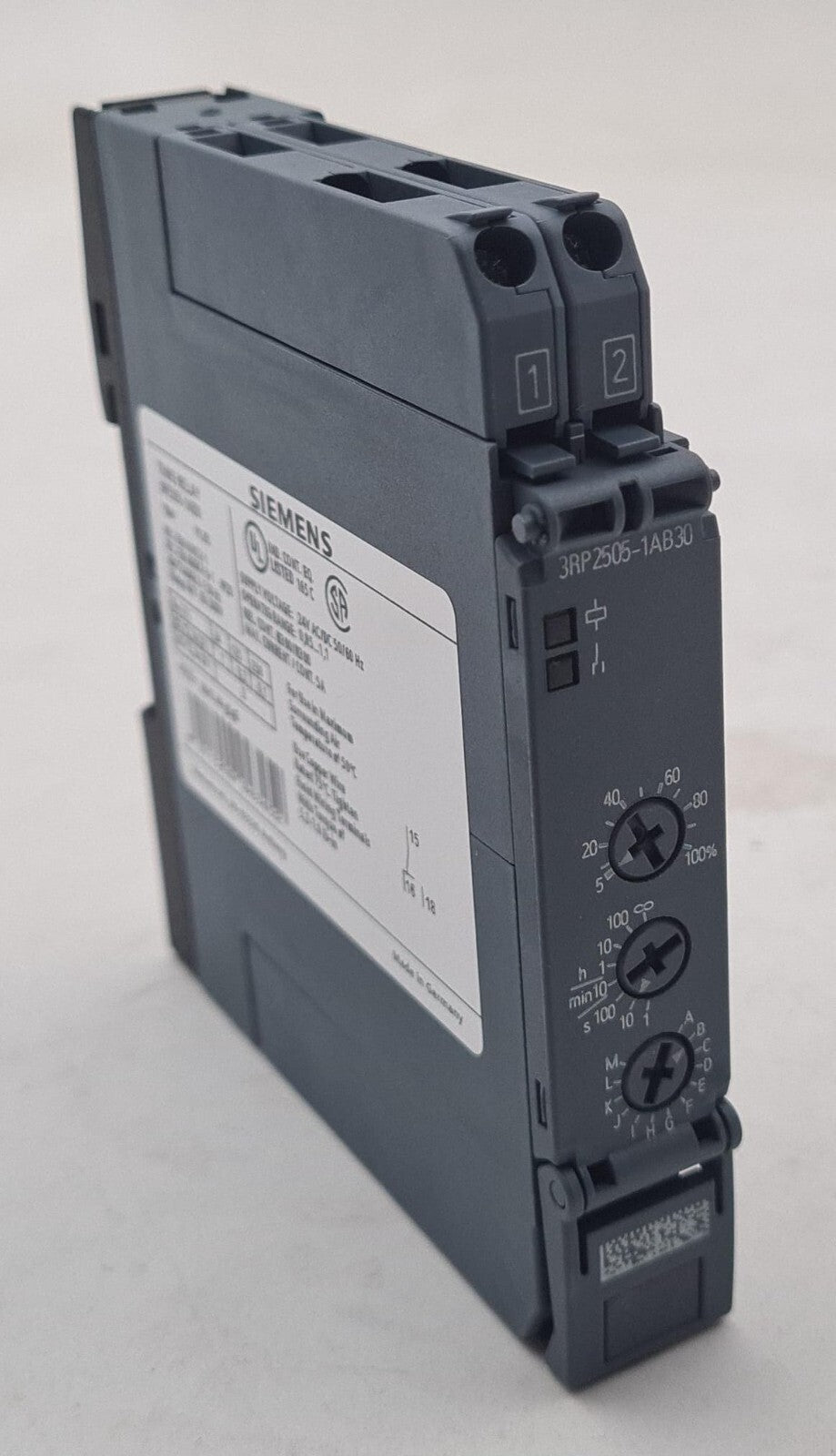 NEW - SIEMENS TIME RELAY 3RP2505-1AB30 V1.05