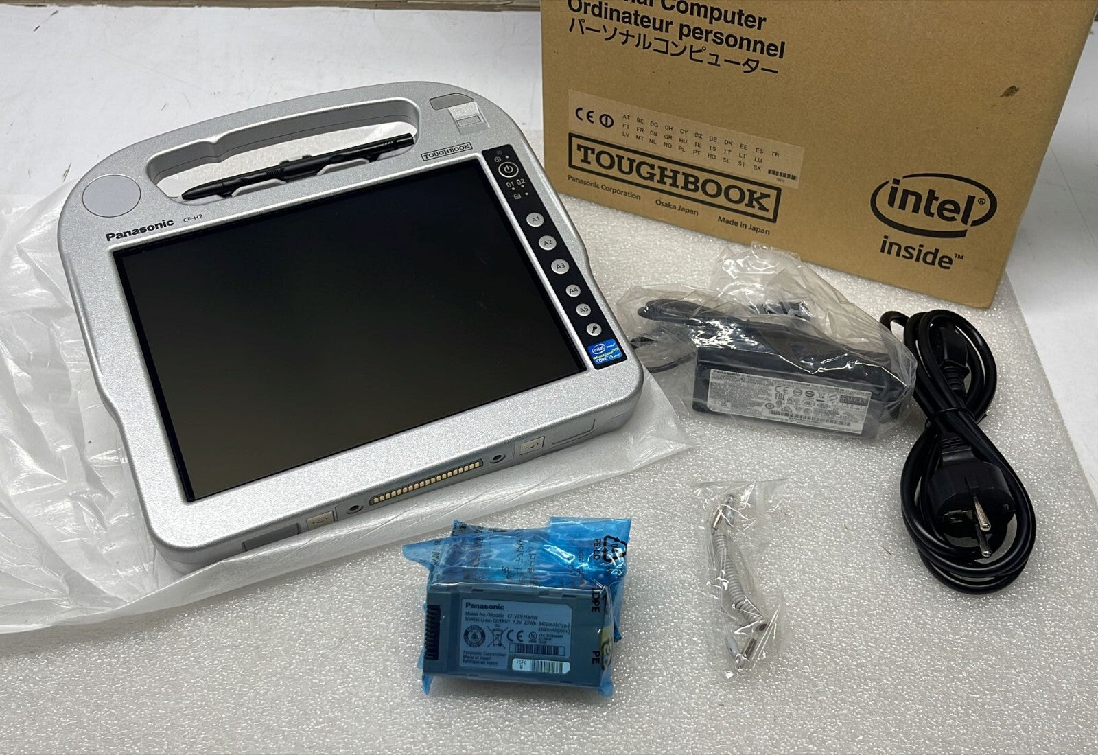 NEW SET - PANASONIC TOUGHBOOK CF-H2 CF-H2PPAAZM3 W/ CORE i5