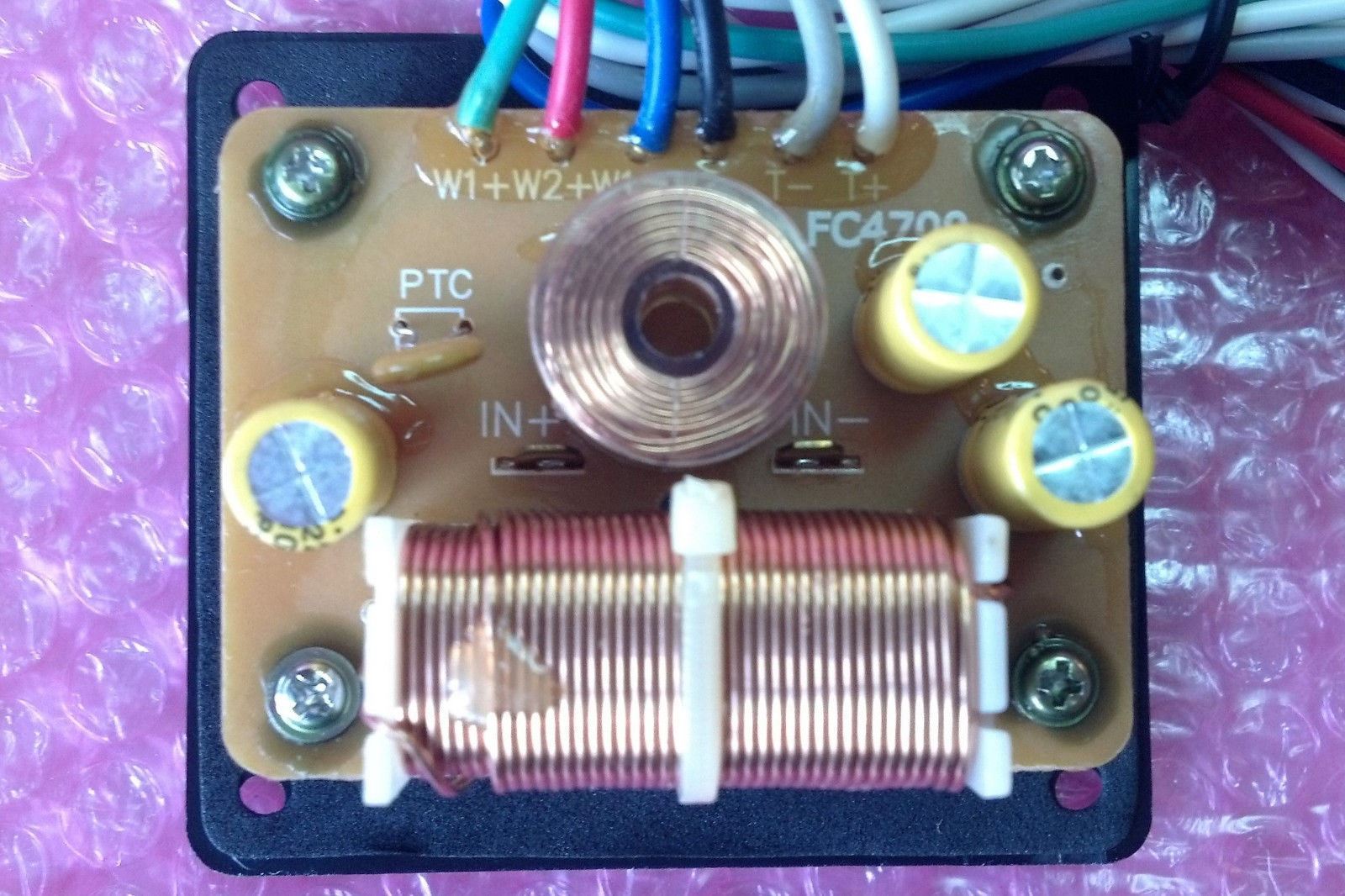 Stereo Electronic Rack Audio Crossover Jamo 74674 Terminal Nib Fc 4700 Sound