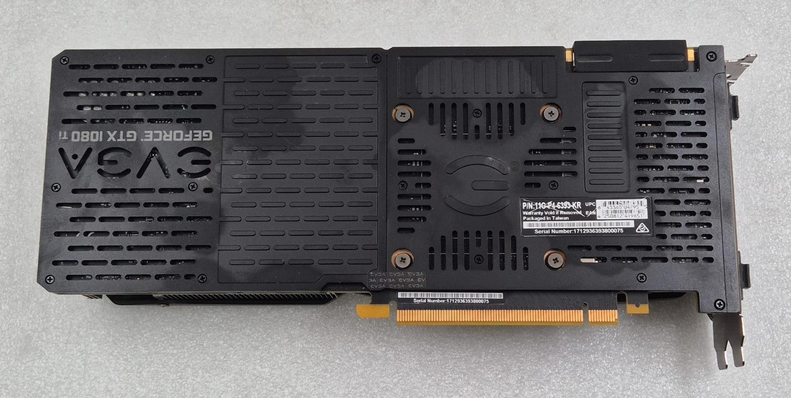 EVGA GEFORCE GTX 1080 Ti SC Black 11GB GDDR5X Graphics Card 11G-P4-6393-KR