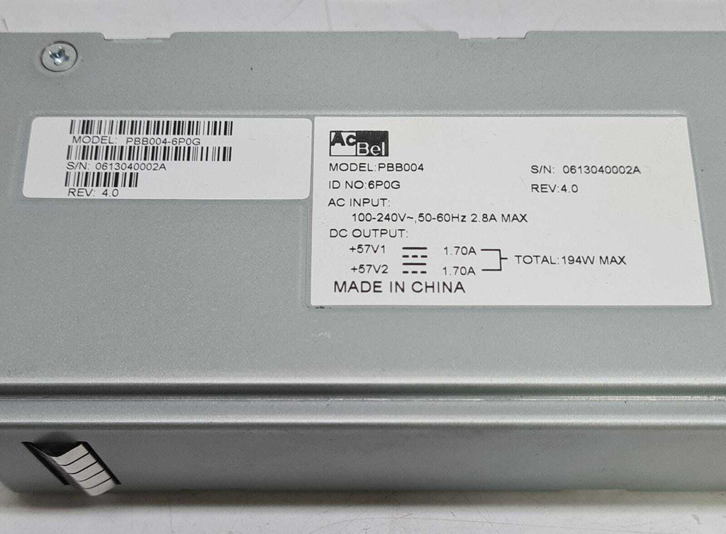 AC Bel PBB004 6P0G REV 4.0 1.70A 194W Power Supply