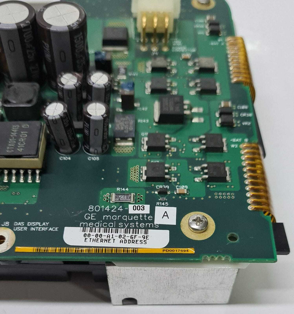 GE Medical MARQUETTE 801424-003 A Patient Monitor W/ 801536-001