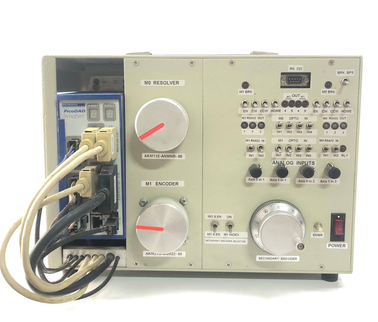 Kollmorgen PicoDAD SynqNet Test Controll Diagnostic Encoder Servo Drive Unit