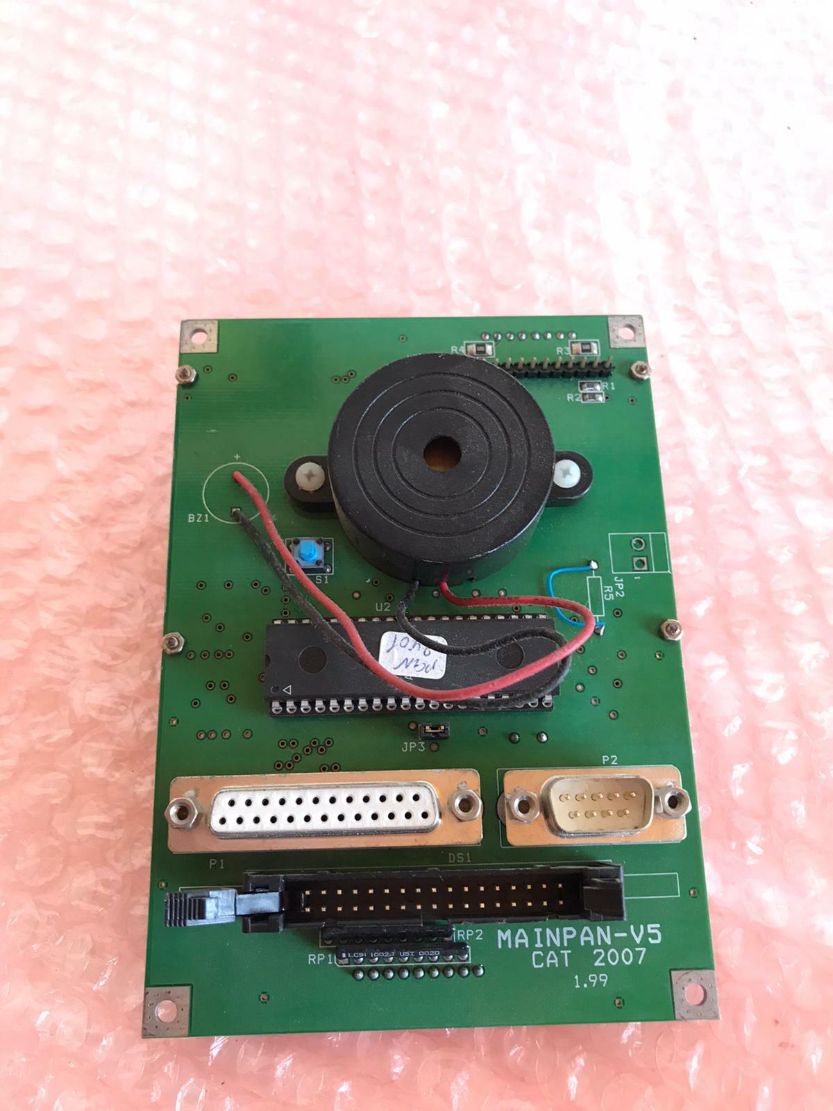 Tuttnauer MAINPAN-V5 CAT 2007 Autoclave Steam Run / Fail panel Board